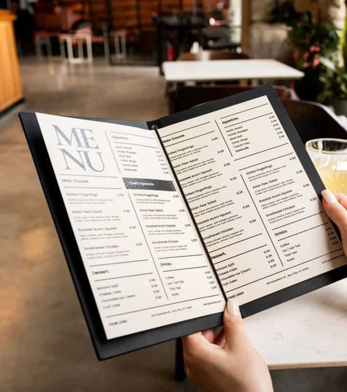 Custom Book : Buku Menu